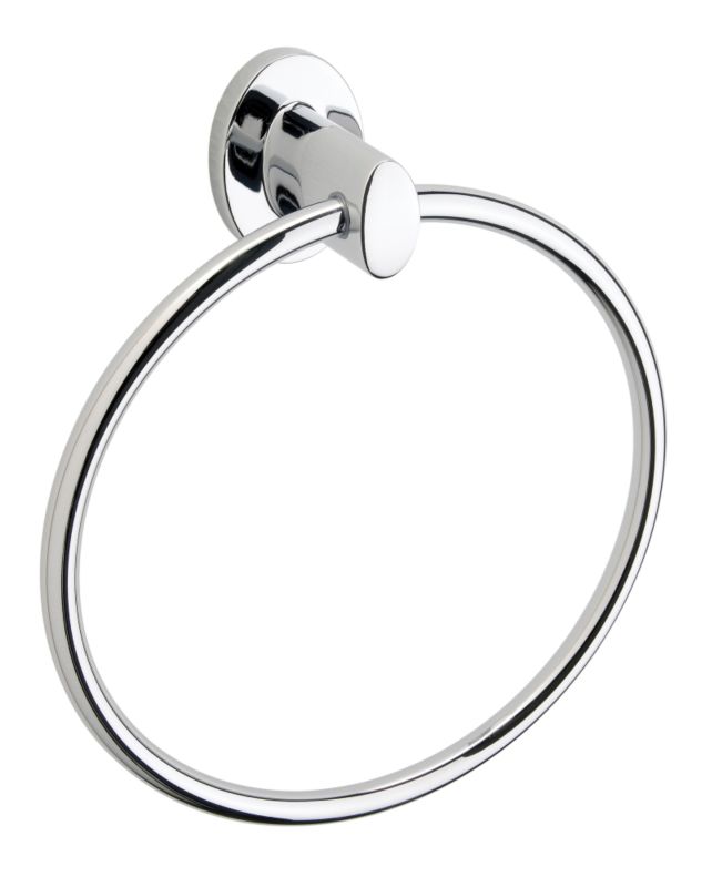 Ultimo Towel Ring Chrome Effect