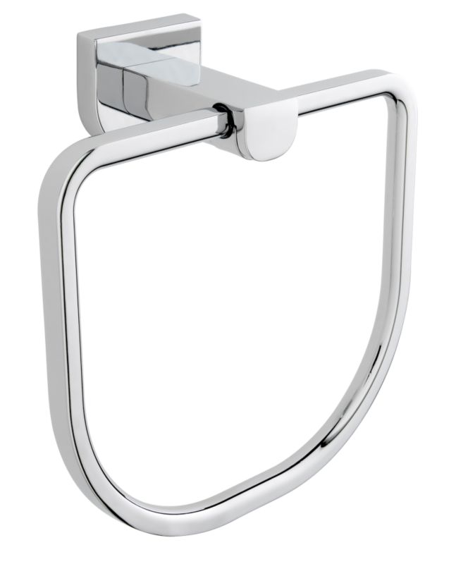 Axis Towel Ring Chrome Effect