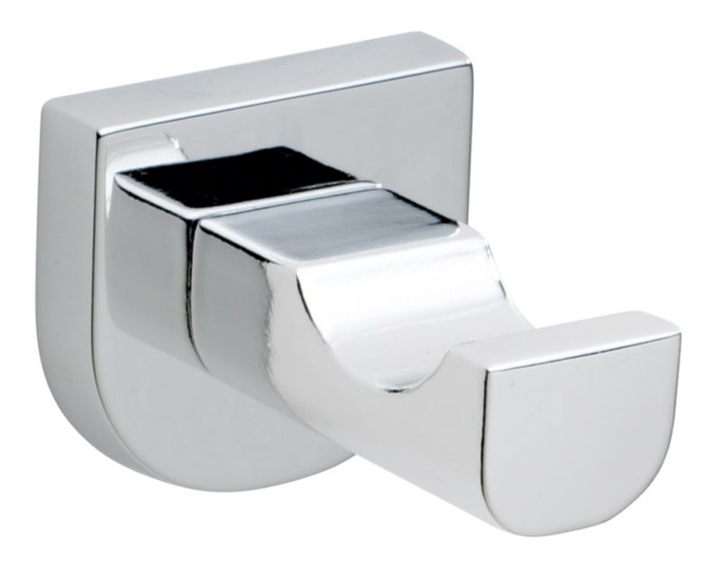 Axis Single Robe Hook Chrome Effect