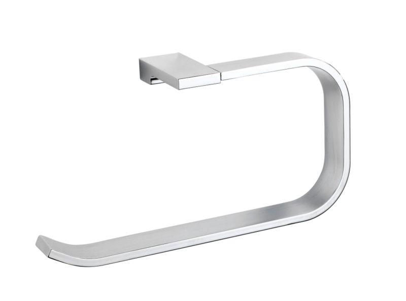 Illumini Towel Ring Chrome Effect