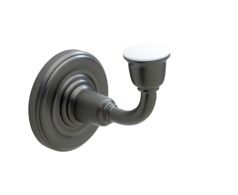 Verity Single Robe Hook Black