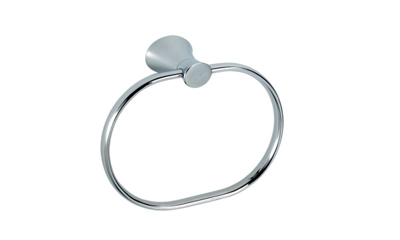 Infinity Towel Ring Chrome Effect