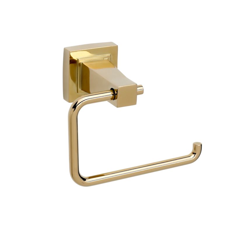 Cascade Toilet Roll Holder Gold Effect