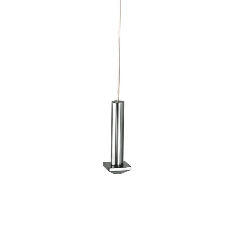 Eclipse Light Pull Brushed Nickel Effect