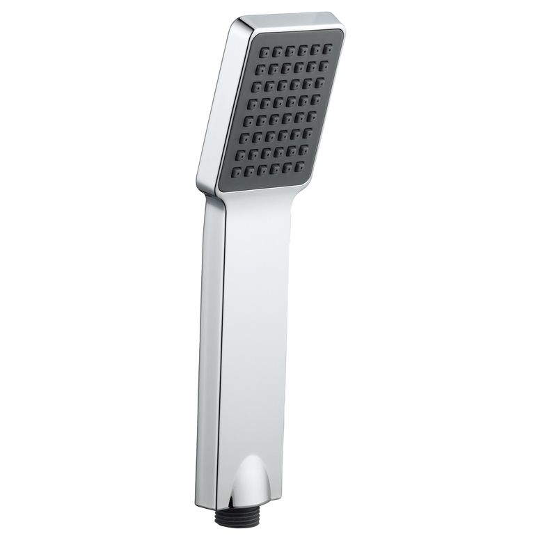 Chrome Single Spray Mode Square Shower Head