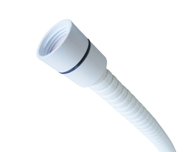 White Shower Hose 125m