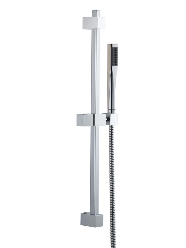 Chrome Square Shower Kit