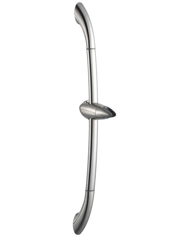 Brushed Nickel Effect Riser Rail