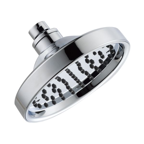 Chrome 6quot Fixed Overhead Round Shower Head