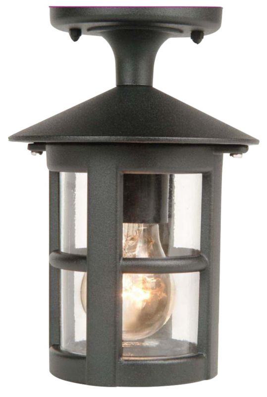 B&Q Whistler Outdoor Wall Light in Black