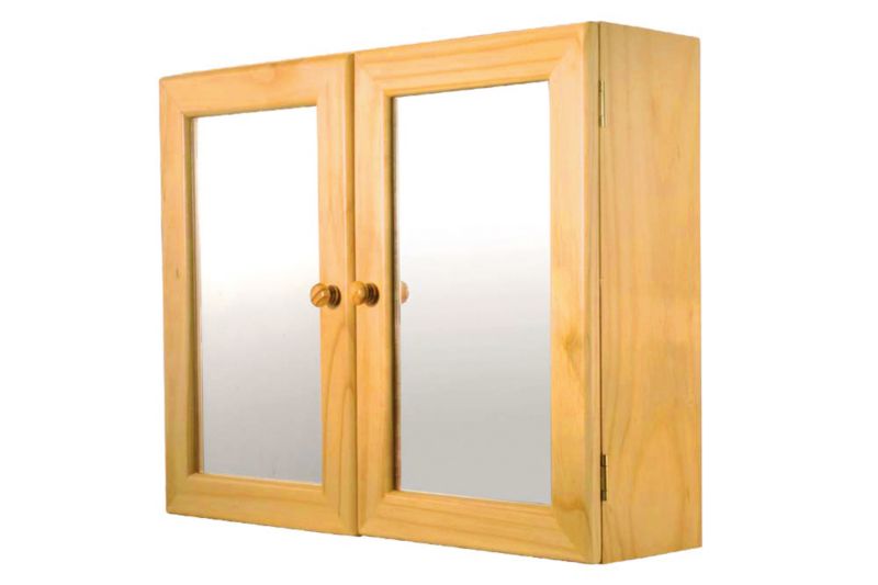 Double Mirror Door Cabinet