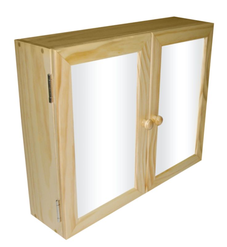 Double Mirror Door Cabinet