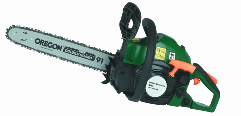Tertiary 38cc Petrol Chainsaw TRY38PCSA Tertiary/Green/Yellow
