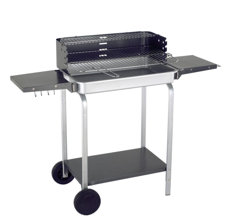 BandQ Thunder Bay Trolley Charcoal Barbecue