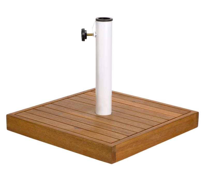 BandQ Wooden Parasol Base