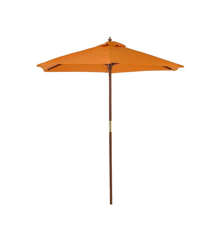 BandQ Colours 2m Round Parasol Orange