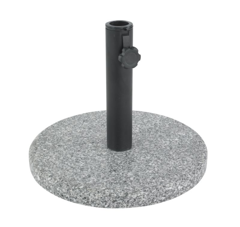 BandQ Round Granite Parasol Base