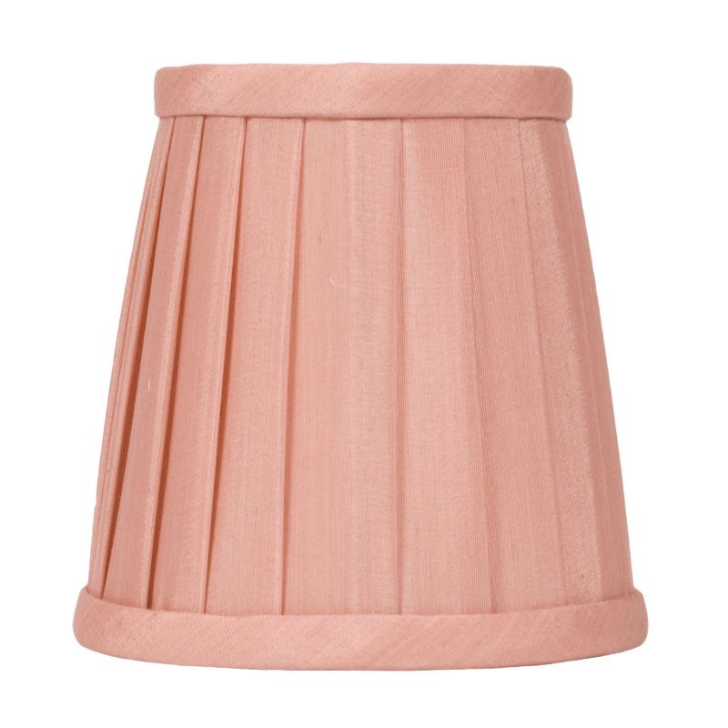 Colours By Bandq Bonita Knife Pleat Candle Shade Dusky Pink
