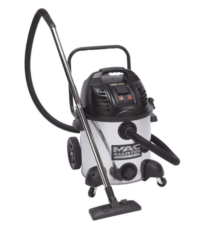 Mac Allister 1400E WetDry Vacuum MAC45 SI BlackSilver Effect 45L