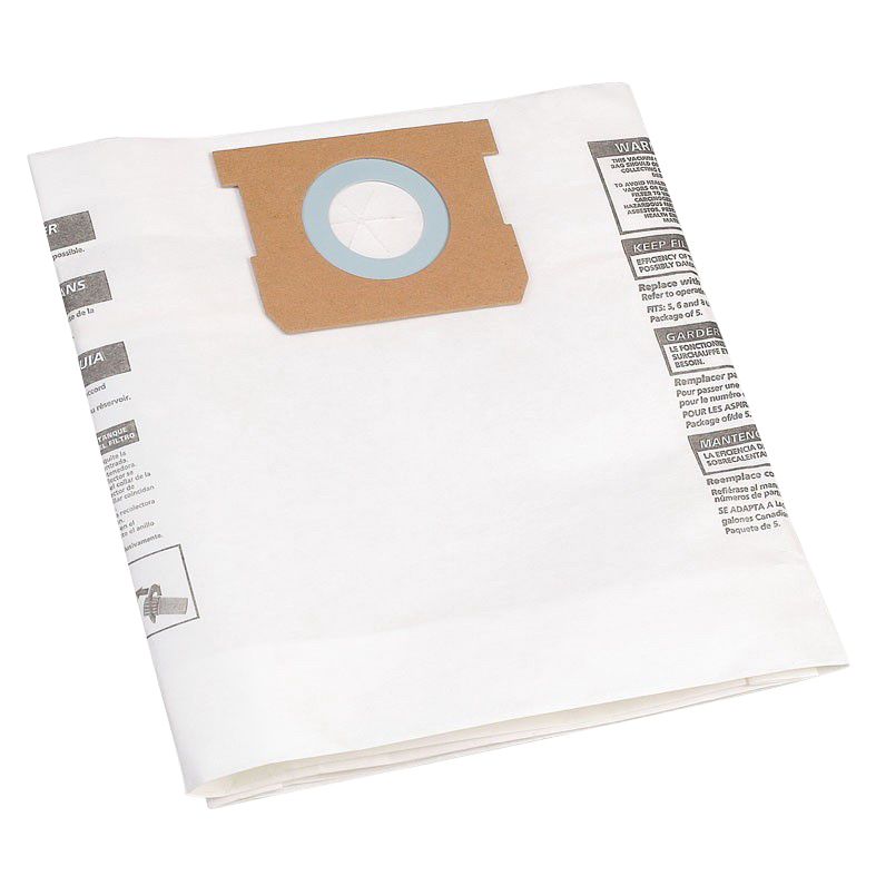 Mac Allister 5 Collection Filter Bags MAC30 A White 2030L
