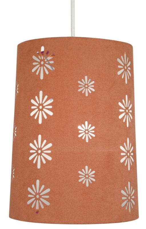 Colours by BampQ Bijou Faux Sued Daisy Shade Orange