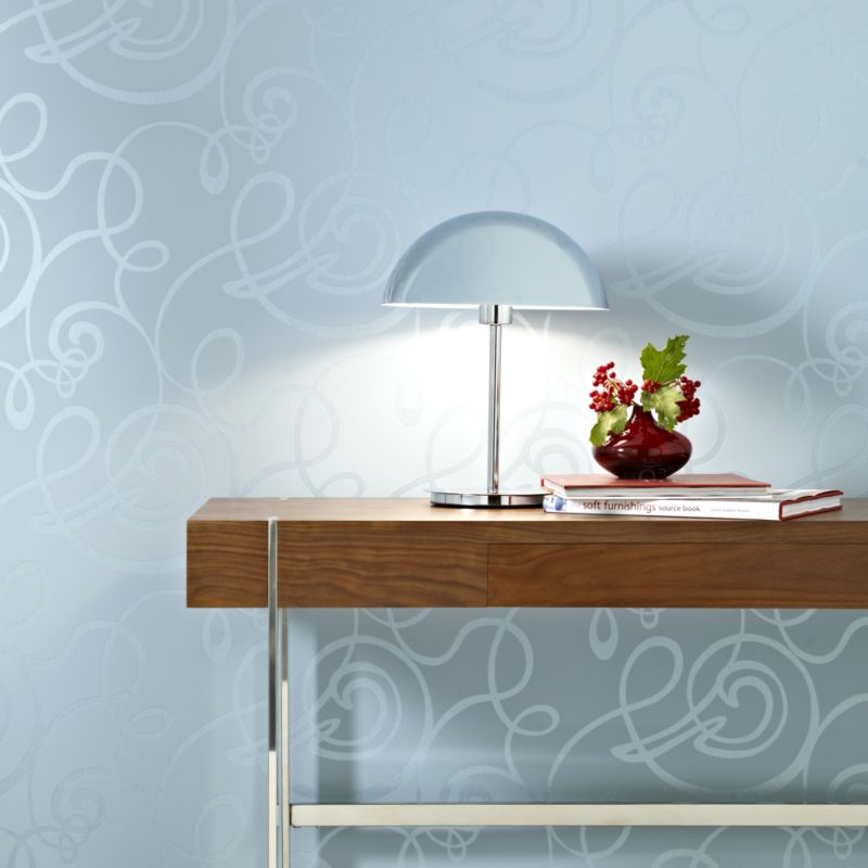Alternative image for Cupola Metal Table Lamp Chrome Effect