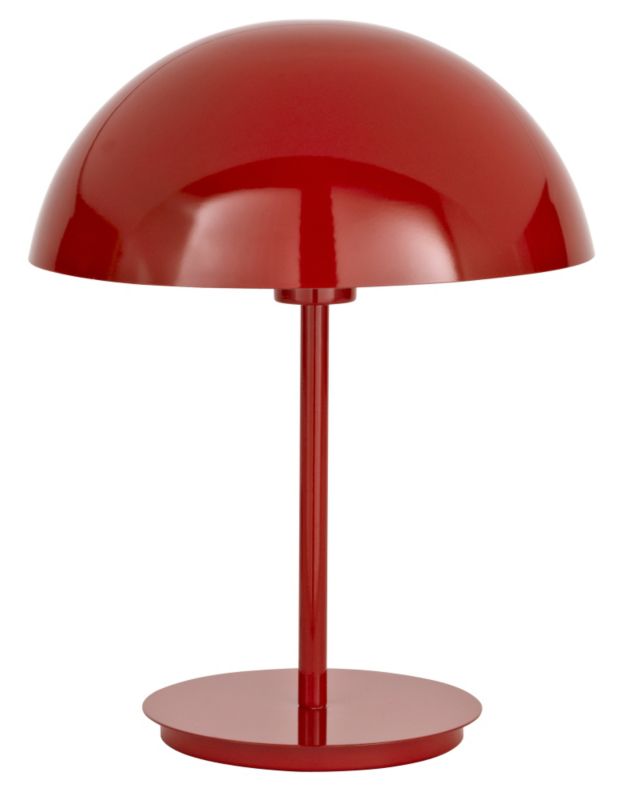 Cupola Metal Table Lamp Red BB2350-RED
