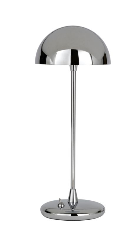 Sleek Dome Table Lamp Chrome Effect BB2529-COM