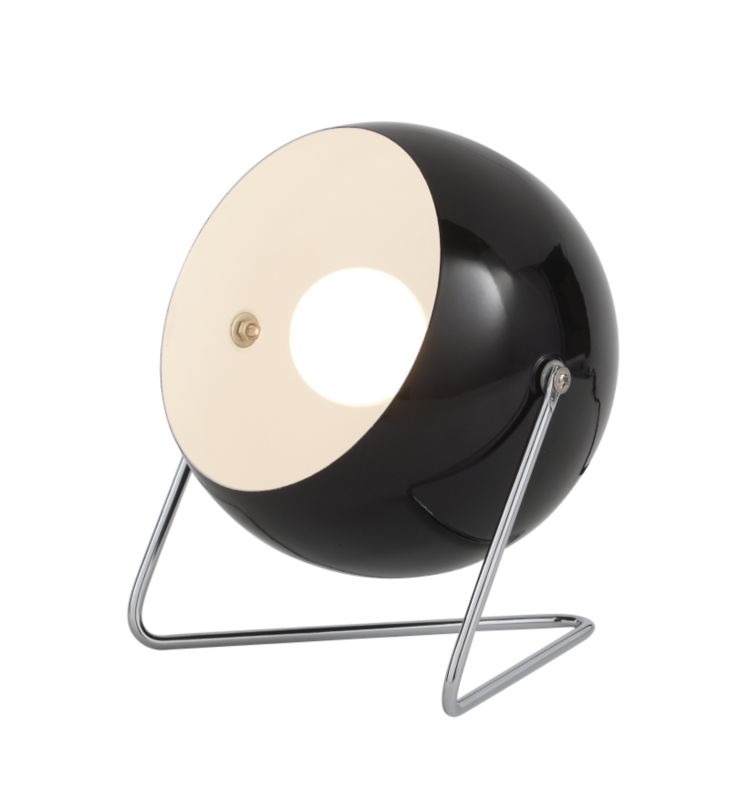 Colours Mini Bobo Black Table Lamp