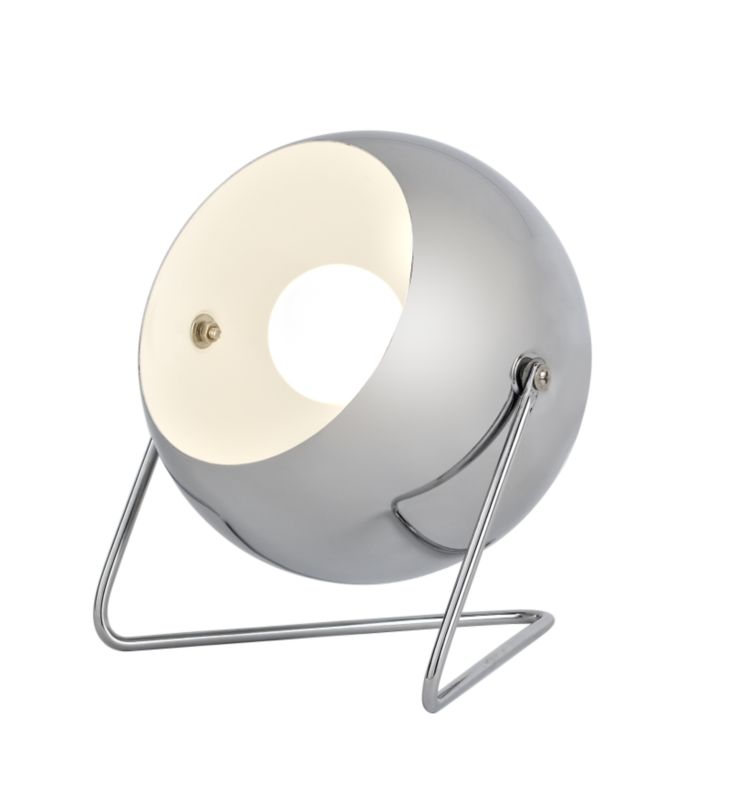 Colours Mini Bobo Chrome Effect Table Lamp