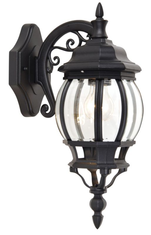 BandQ Canterbury Black Wall Lantern