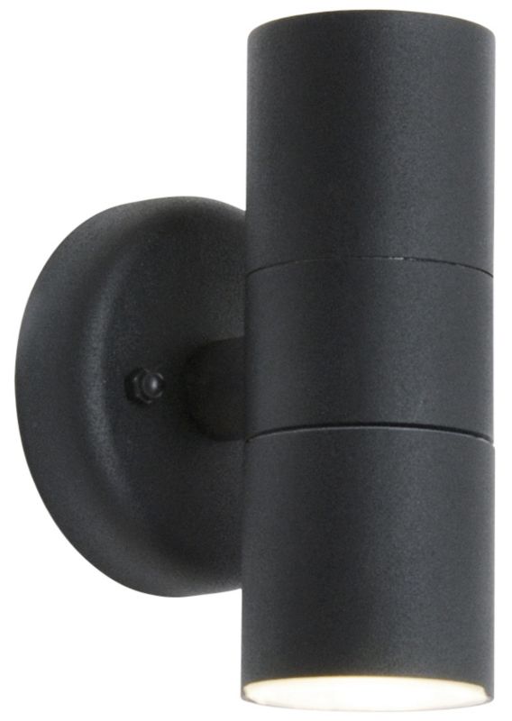 Radius Outdoor Wall Light in Black