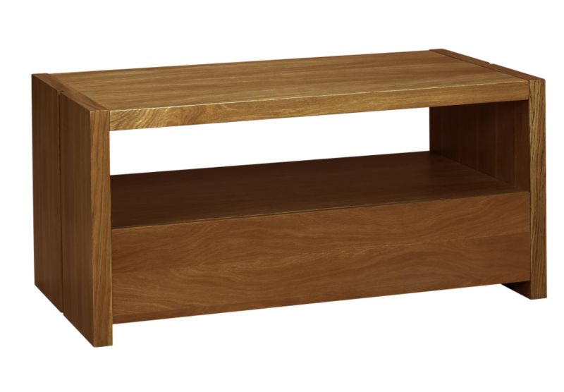 Rectangular Coffee Table Walnut Finish