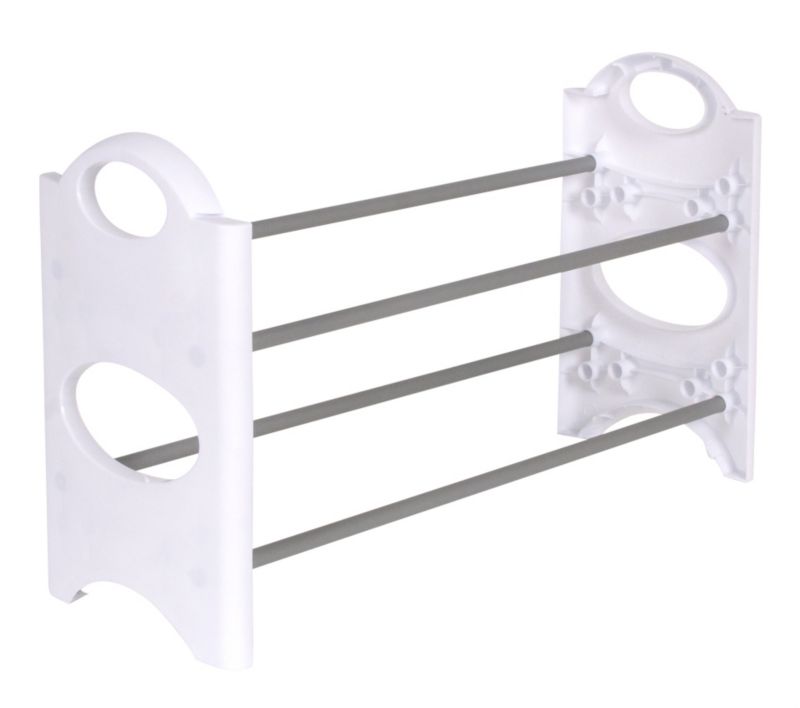 BampQ Stackable Shoe Rack