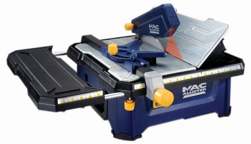 Mac 650W Tile Cutter MTC650L Blue/Yellow 180mm