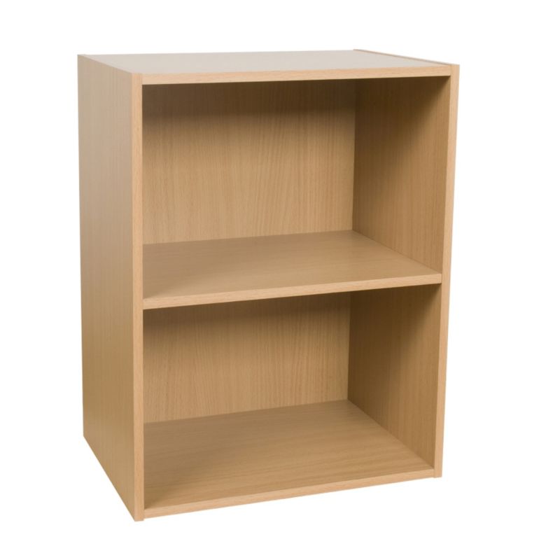 2 Tier Bookcase Beech Effect KBQ-901-2B