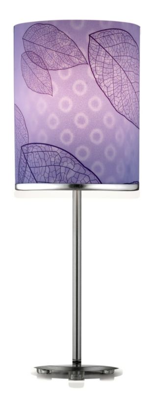 Lights By BandQ Leaf Table Lamp Lilac