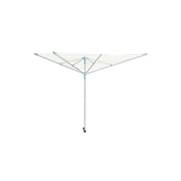 BampQ 50m 4 Arm Rotary Airer amp 6 Pegs