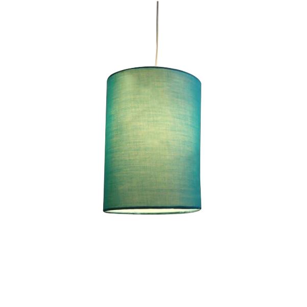 Lights by BandQ Plain Tall Cylinder Shade Blue