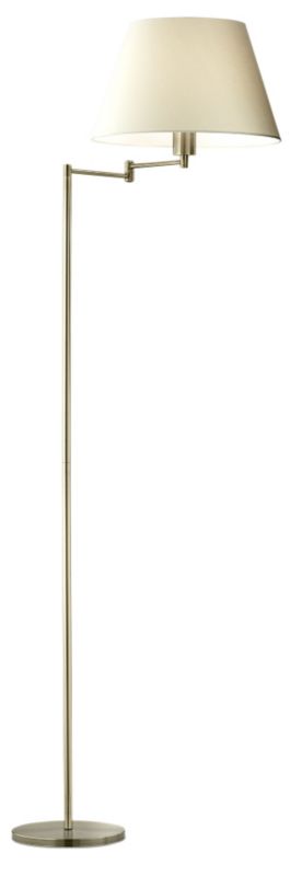 Lights by BandQ Leamington Floor Lamp Antique