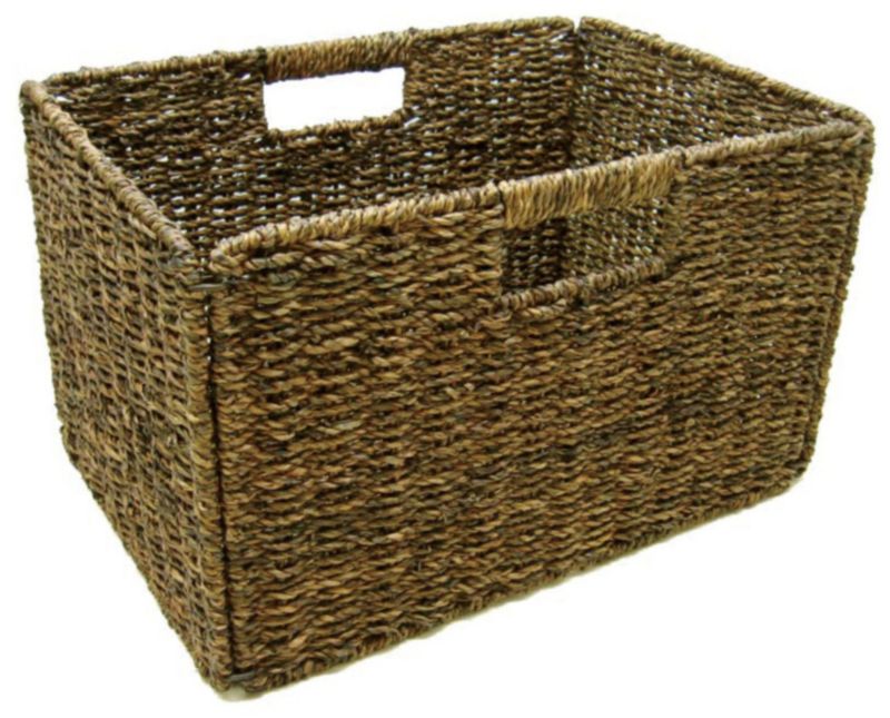 Oak Effect Basket