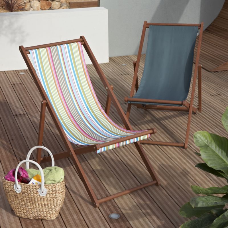 B&Q Deck Chair