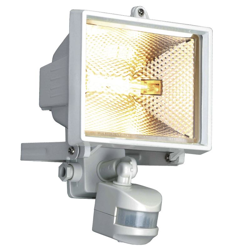 400W White Floodlight With Pir Motion Sensor