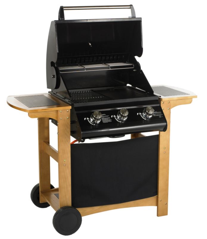 Nevada 3 Burner Gas Barbecue