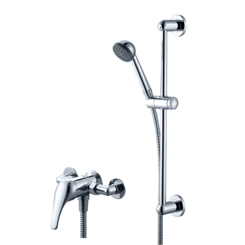 Chrome Mixer Shower