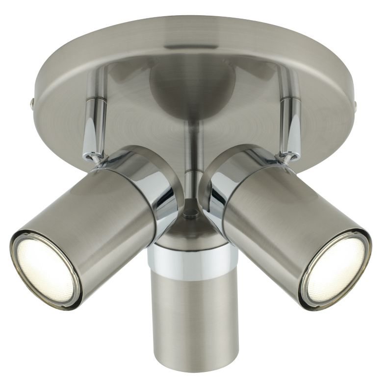 Plexo Round Chrome Effect Spotlight