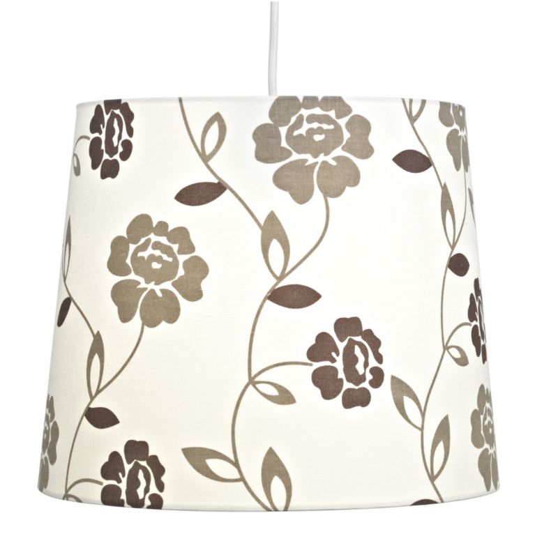 Lights by BandQ Bride Trailing Roses Shade Cream