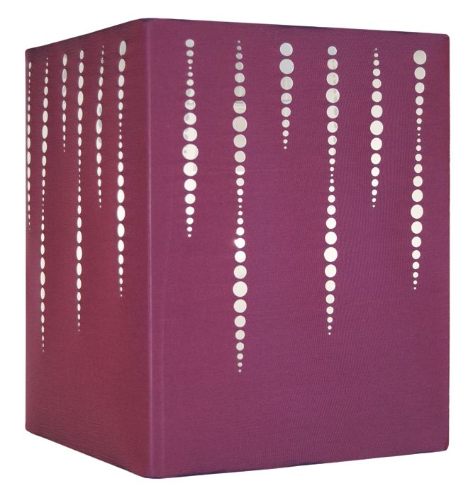 Colours by BandQ Cassandra Laser Cut Shade Purple