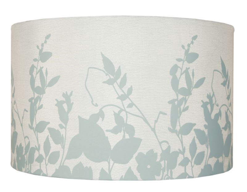 Claudia Floral Silhouette Duck Egg Shade