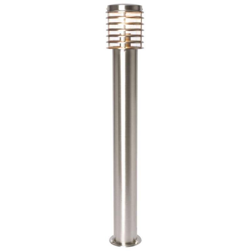 Clipper Bollard Brushed Stainless Steel 60w